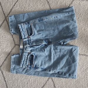 Stradivarius slim mom jeans with stretch